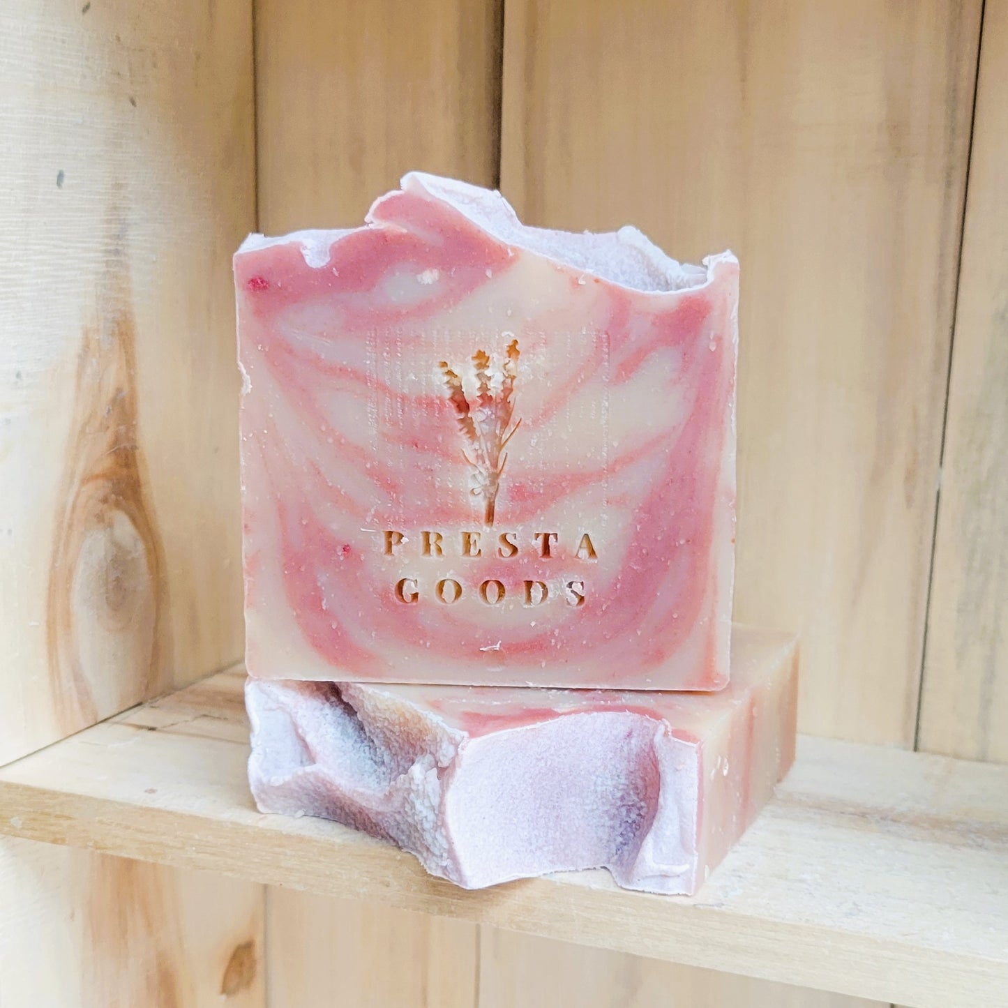 Peppermint essential oil artisan soap