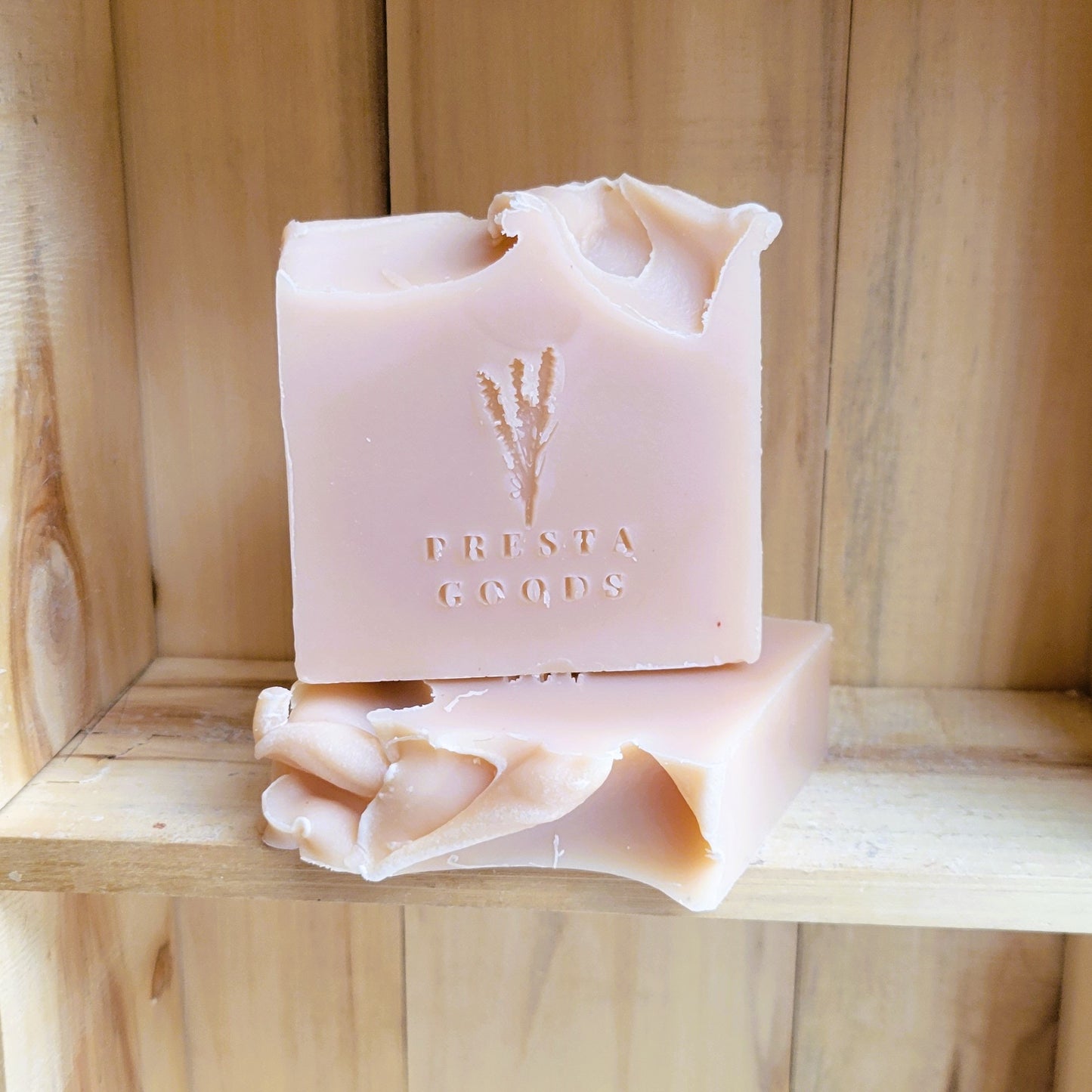 Apple Rose Clay fragranced artisan soap