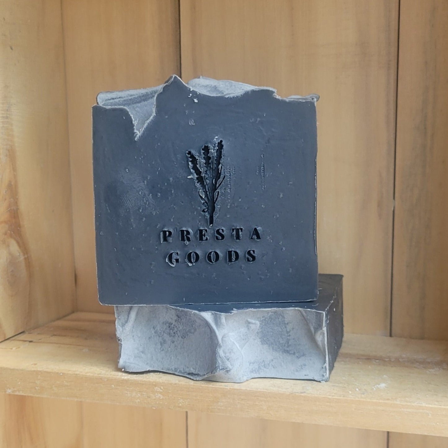 Charcoal & Tea Tree essential oil artisan facial soap