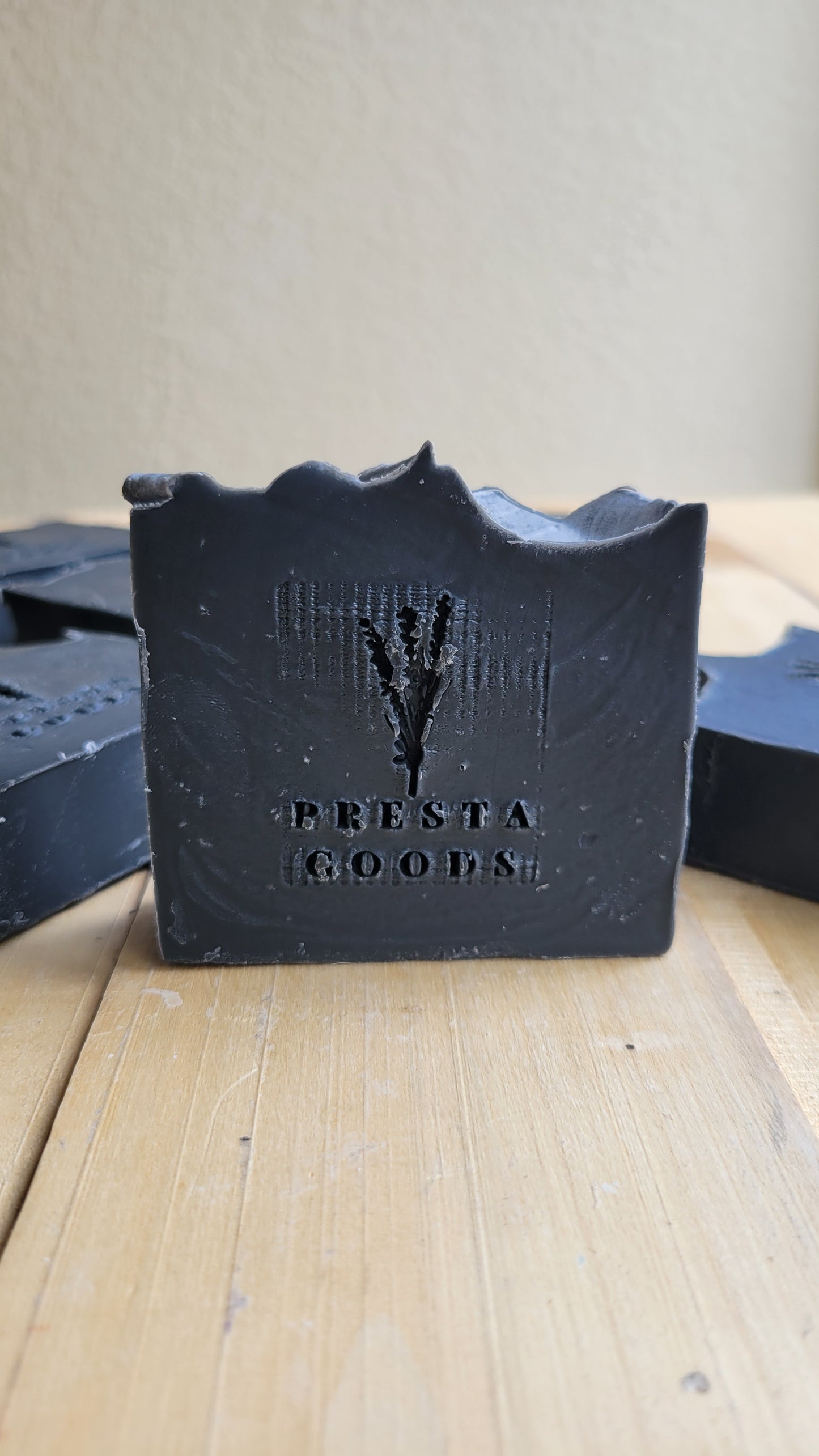 Charcoal & Tea Tree essential oil artisan facial soap