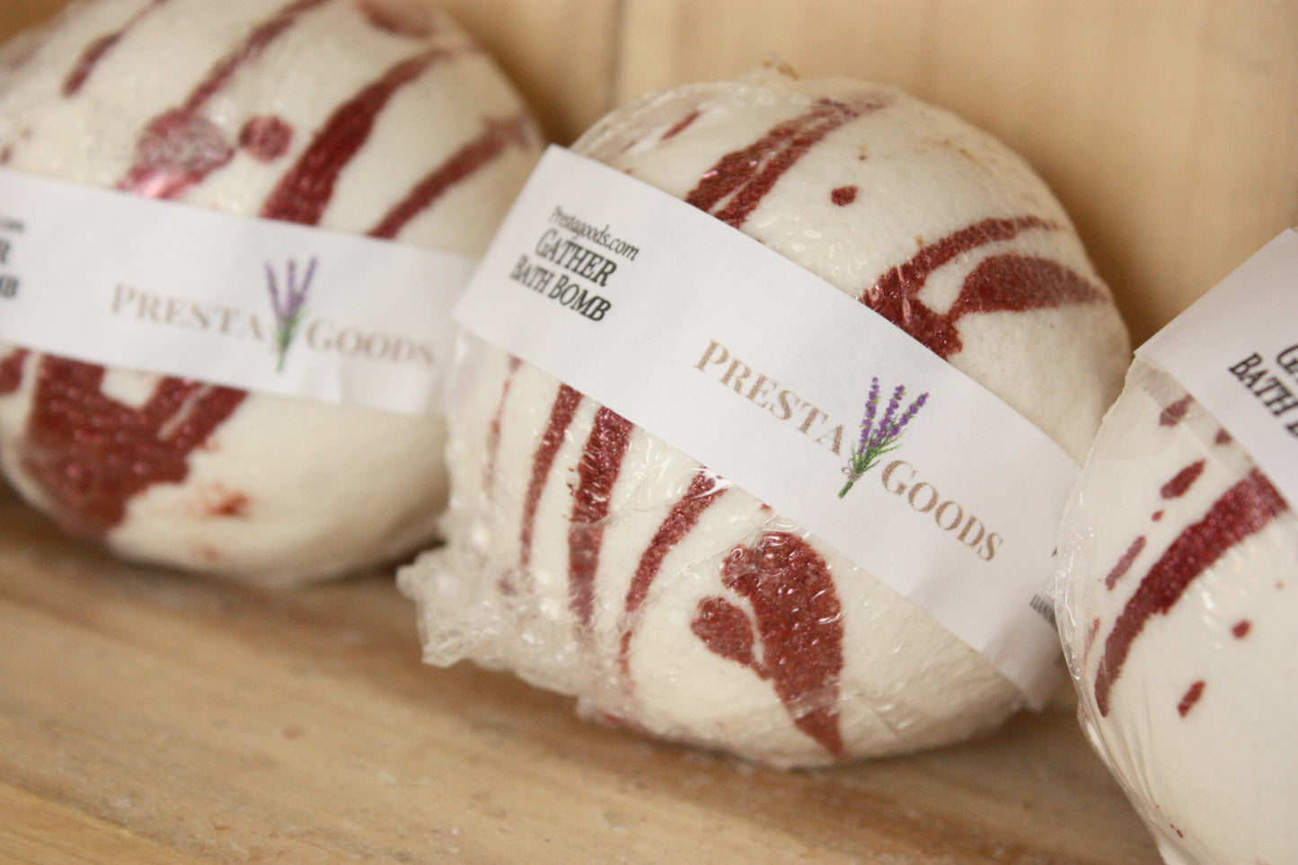 Gather fragranced soothing bath bomb