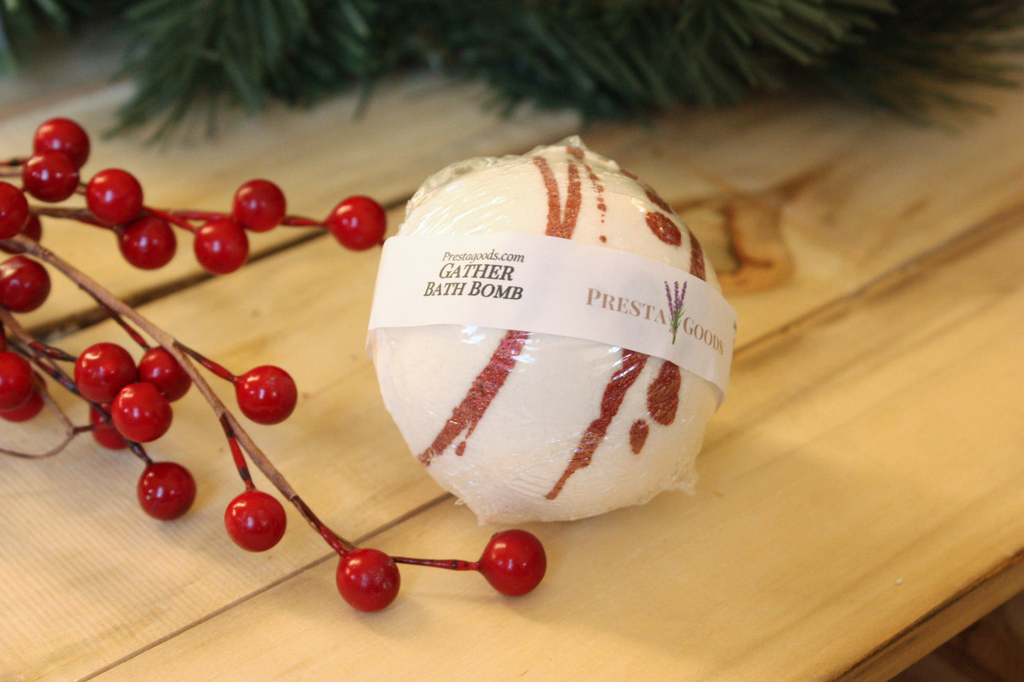 Gather fragranced soothing bath bomb
