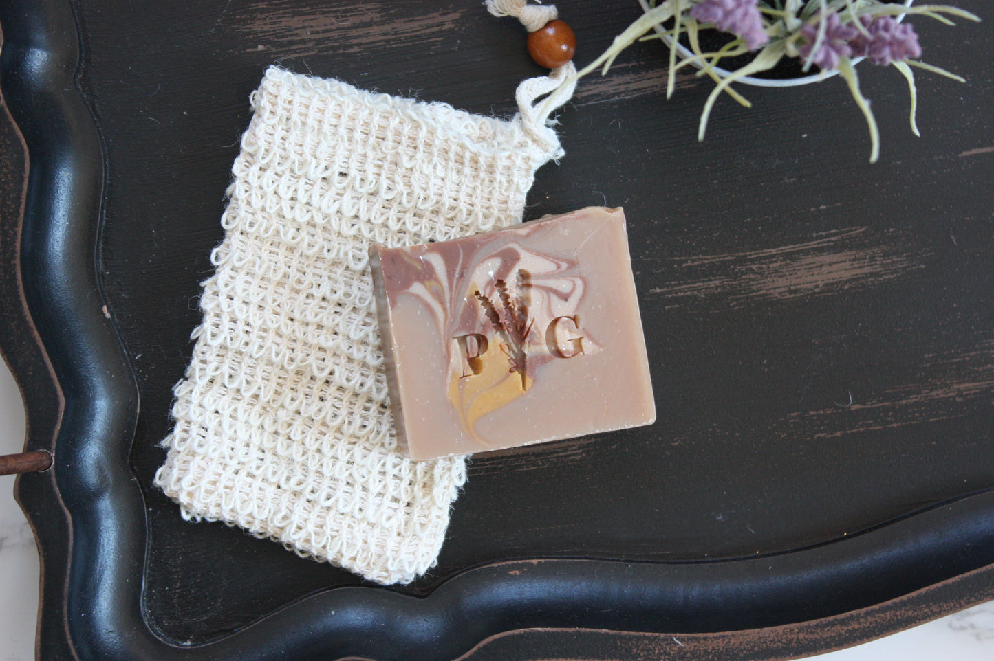 Pumpkin Pie Swirl artisan soap