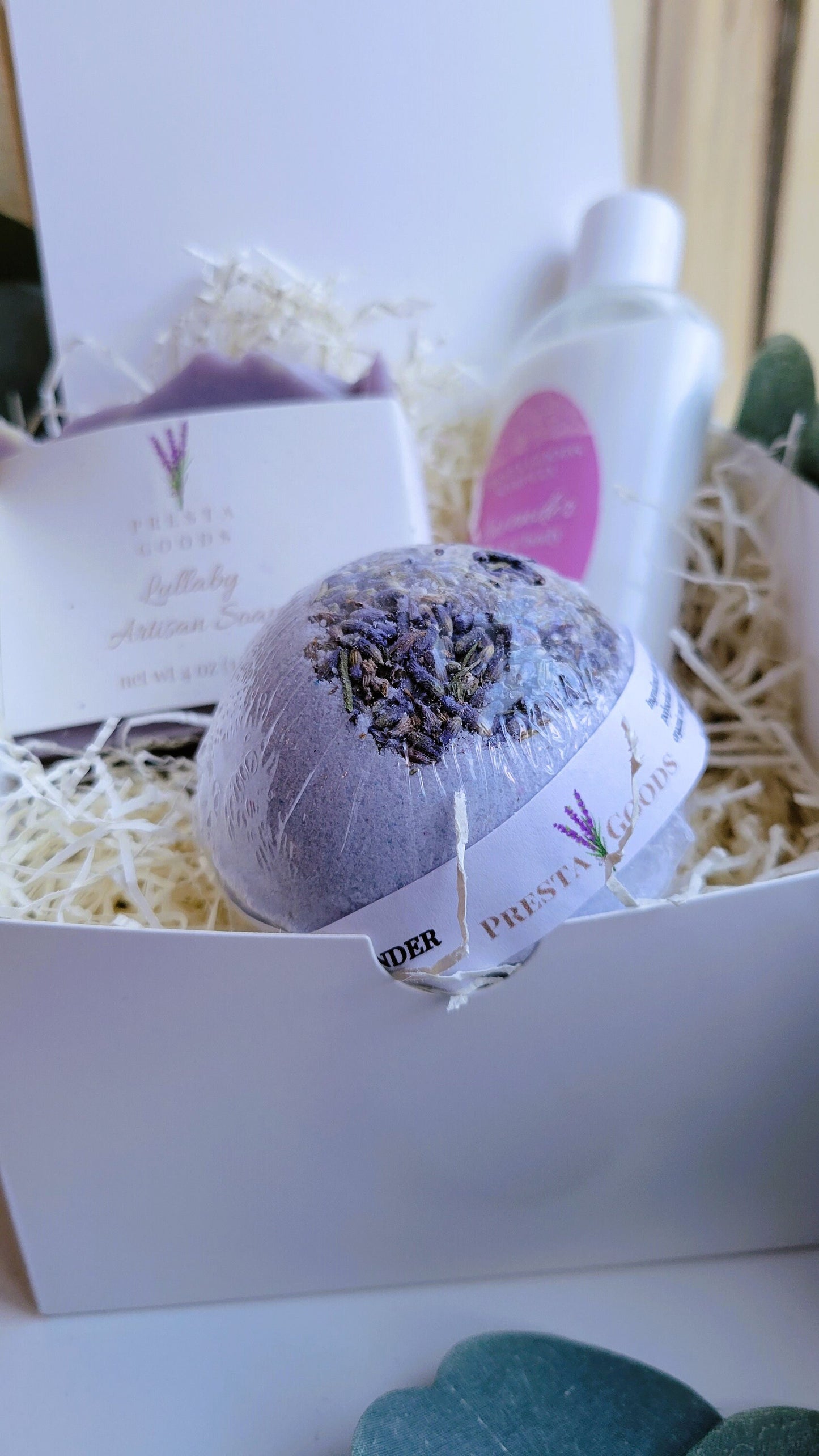 Self Care Pamper Gift Box - Lavender Essential Oil | Gift for her | Teacher Gift | Spa Day Set