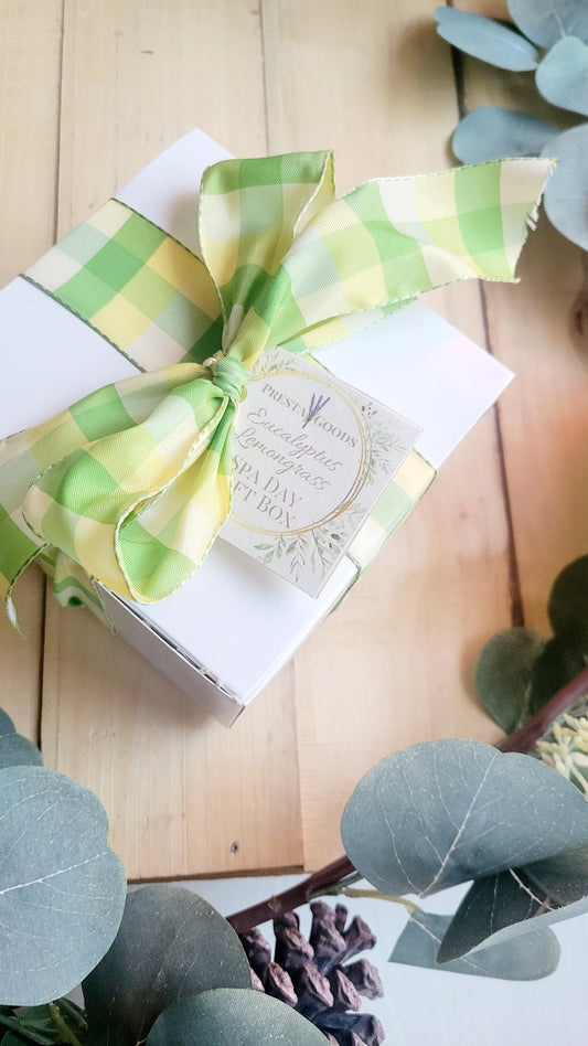 Eucalyptus Lemongrass Spa Day Gift Box