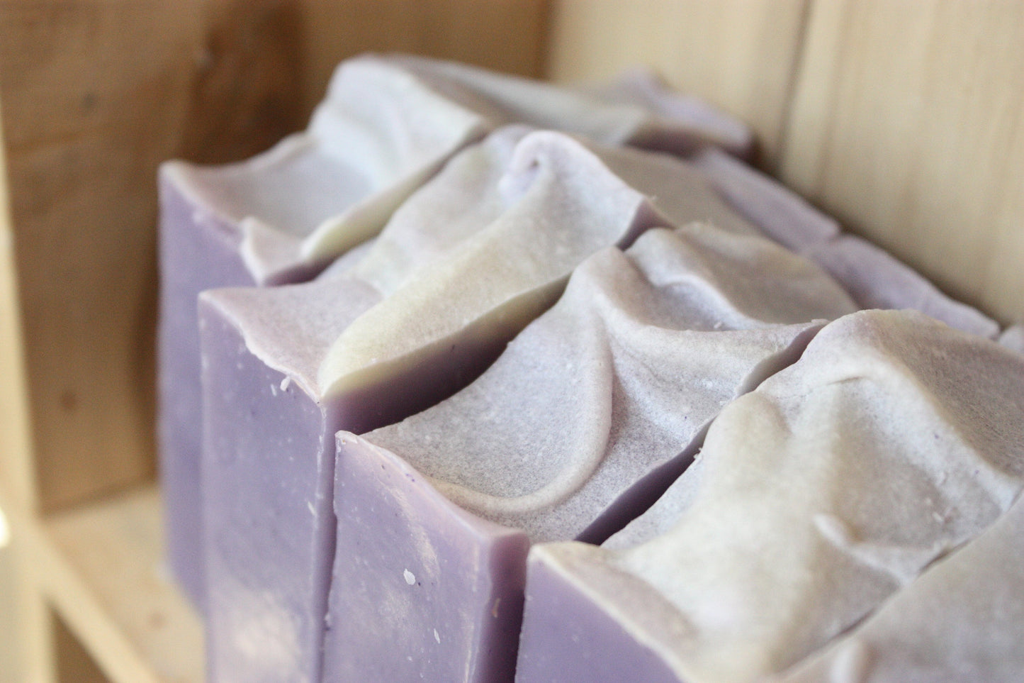 Oatmeal Lavender Essential Oil artisan soap for dry or sensitive skin